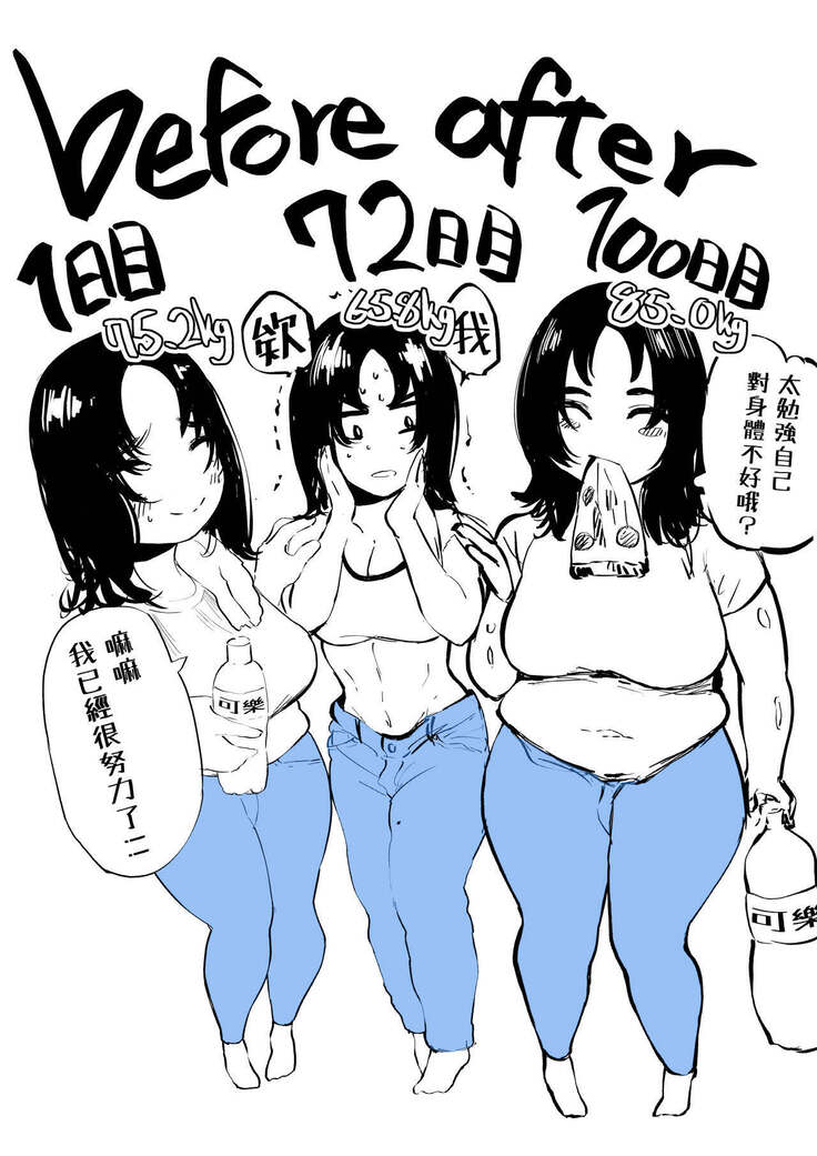 Ai Gains 10kg in 100 Days | 一百天以後長胖十公斤的小藍