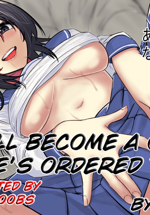 He'll become a girl if ordered to. Page #1