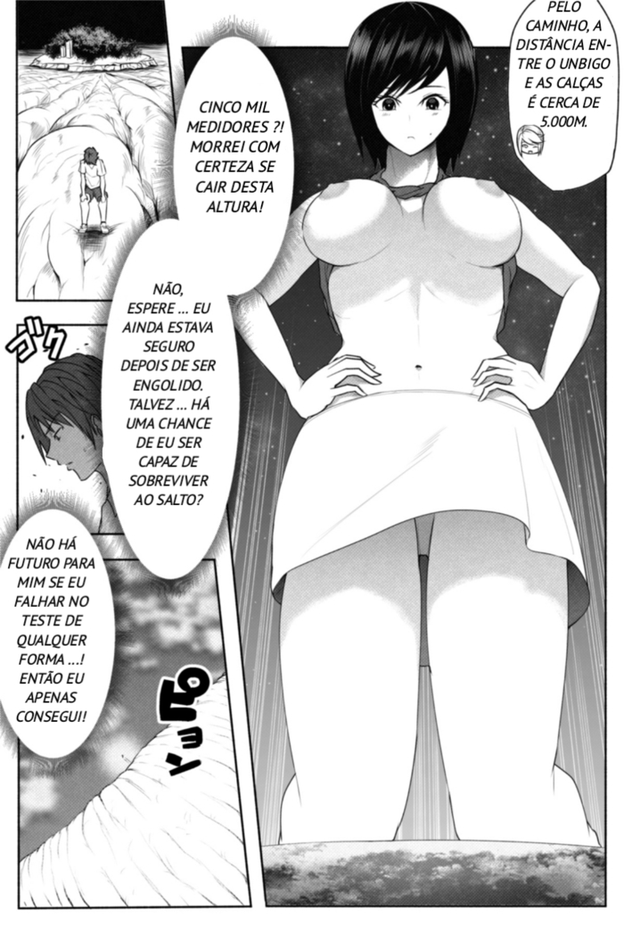 Giantess Soryuu  CHECK -Super giant from the future-  PT-BR