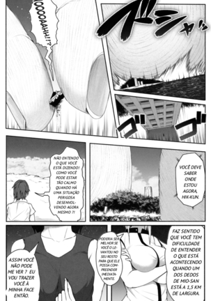 Giantess Soryuu  CHECK -Super giant from the future-  PT-BR Page #8