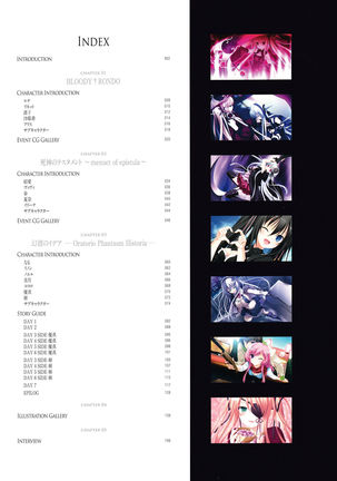 3rdEye Official Visual Fan Book RERUM MEMORIA - Page 7