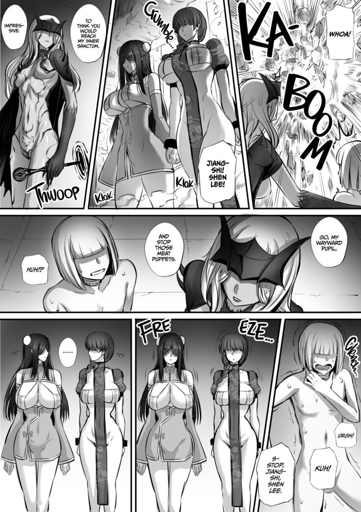 Meikyuu de Kakutou Musume no Shitai o Hirotte Jiangshi ni Shitemita Hanashi