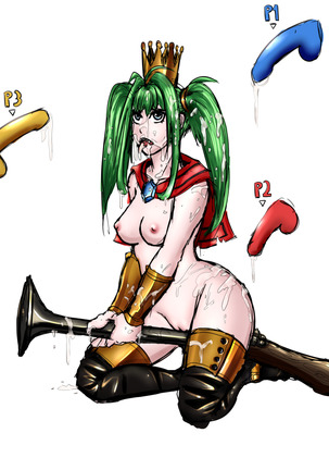 King K. Rool Humanized Genderbend Page #14