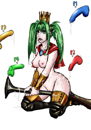 King K. Rool Humanized Genderbend Page #15