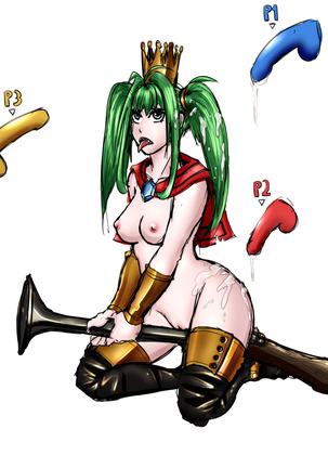 King K. Rool Humanized Genderbend Page #13