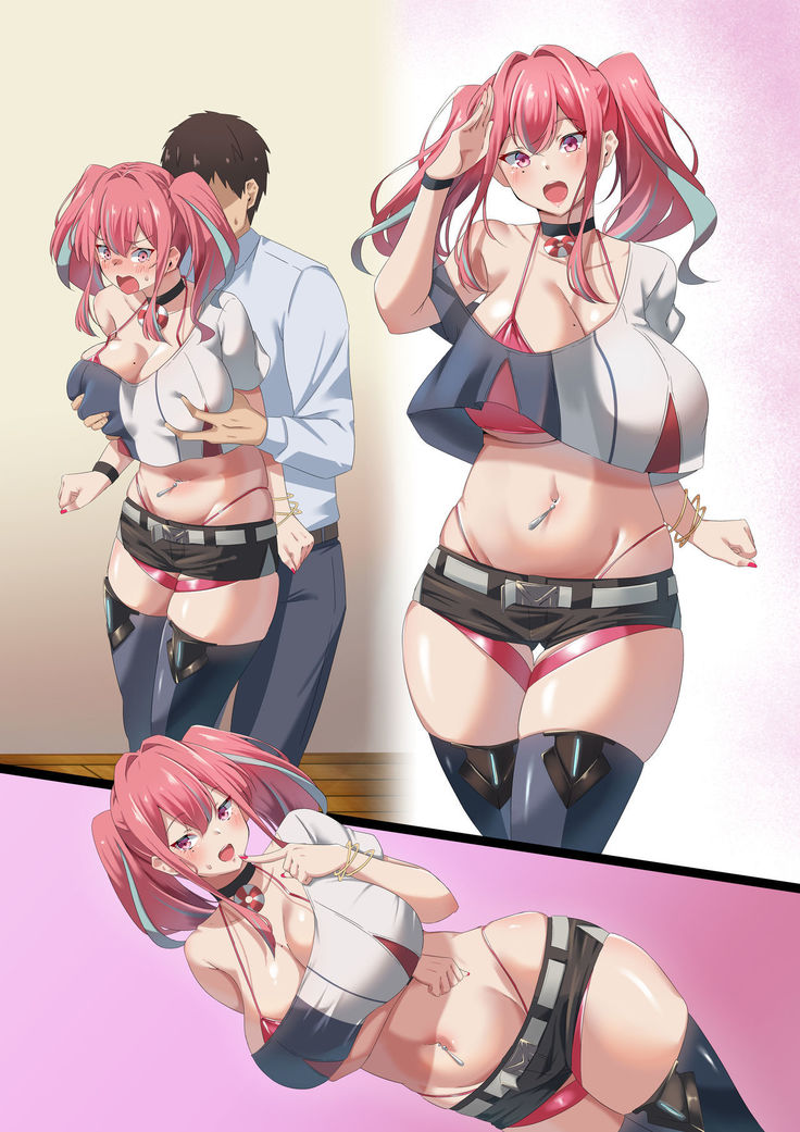 Bakunyū gyaru no do sukebe kanojo to asamade ichi ~yarabu sekkusu