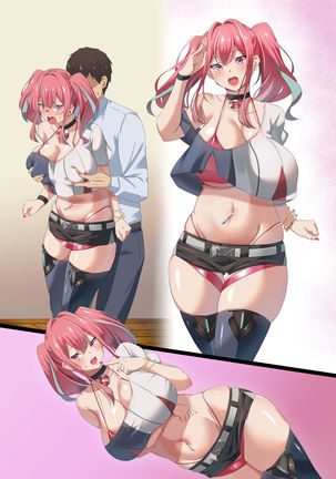 Bakunyū gyaru no do sukebe kanojo to asamade ichi ~yarabu sekkusu Page #25