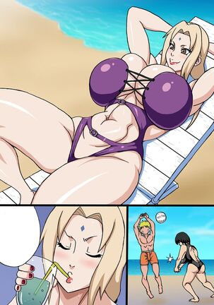 Zoku Tsunade no Insuiyoku | After Tsunade's Obscene Beach - Page 19