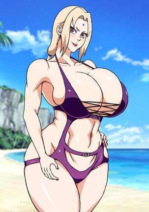 Zoku Tsunade no Insuiyoku | After Tsunade's Obscene Beach - Page 33