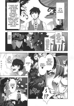 Mamono Musume Zukan Higai Houkoku ~Cheshire Neko no Oidemase Fushigi no Kuni~ | Monstergirl Encyclopedia Damage Report ~Cheshire's Welcome to Wonderland~ - Page 3