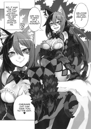 Mamono Musume Zukan Higai Houkoku ~Cheshire Neko no Oidemase Fushigi no Kuni~ | Monstergirl Encyclopedia Damage Report ~Cheshire's Welcome to Wonderland~ - Page 4