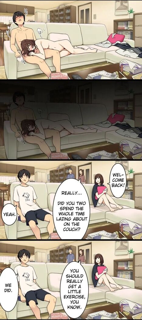 Osanai koro kara Jitsu no Kazoku no You ni Sugoshite kita Gishi to H suru Hanashi