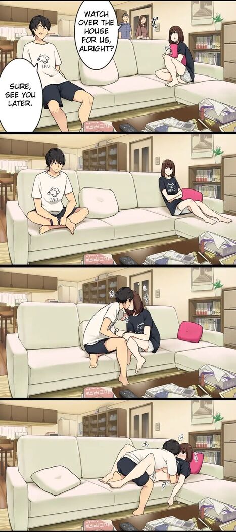 Osanai koro kara Jitsu no Kazoku no You ni Sugoshite kita Gishi to H suru Hanashi