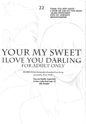 YOUR MY SWEET - I LOVE YOU DARLING Page #23