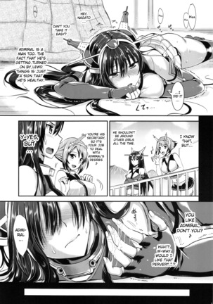 Senkan Nagato to Hentai Teitoku | Battleship Nagato and Perverted Admiral Page #13