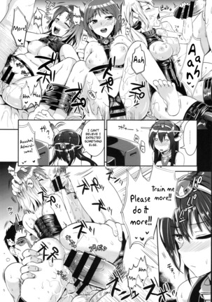 Senkan Nagato to Hentai Teitoku | Battleship Nagato and Perverted Admiral Page #9