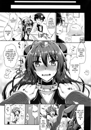 Senkan Nagato to Hentai Teitoku | Battleship Nagato and Perverted Admiral Page #33