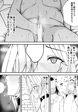 吸血鬼はキモデブ男に堕とされる Page #48