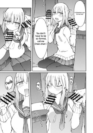 Erohon o Yondetara Kinjo no Onee-san ni Fellatio Sareta Hanashi - Page 8