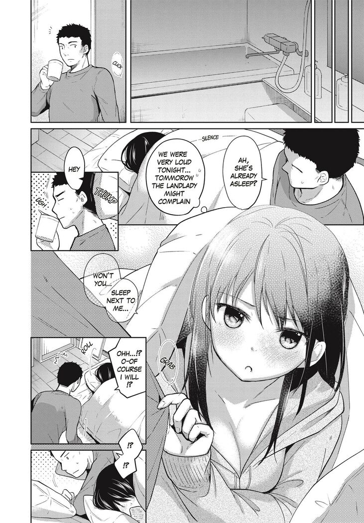 1 Room Apartment + Highschool Girl Suddenly Living Together? Close Contact!? First Sex!!? Ch. 3