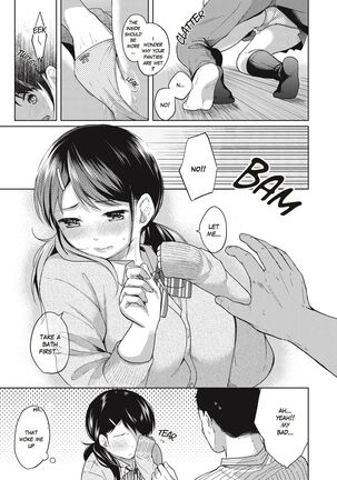 1 Room Apartment + Highschool Girl Suddenly Living Together? Close Contact!? First Sex!!? Ch. 3