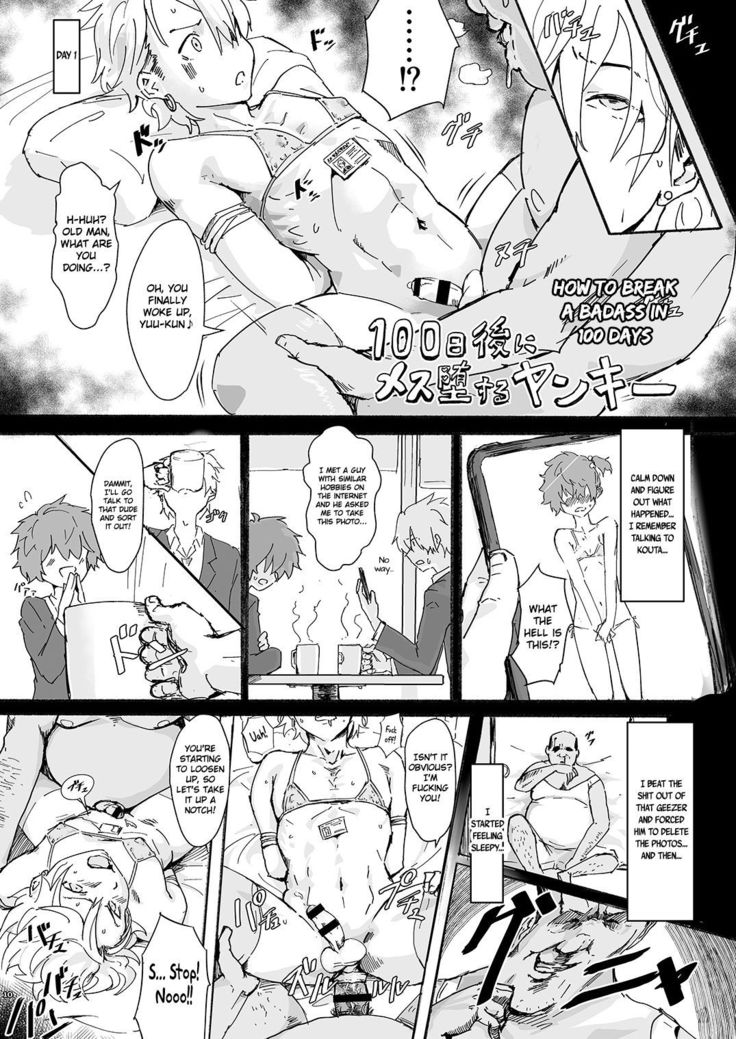 100-nichigo ni Mesu Dasuru Yankee | How to Break a Badass in 100 Days