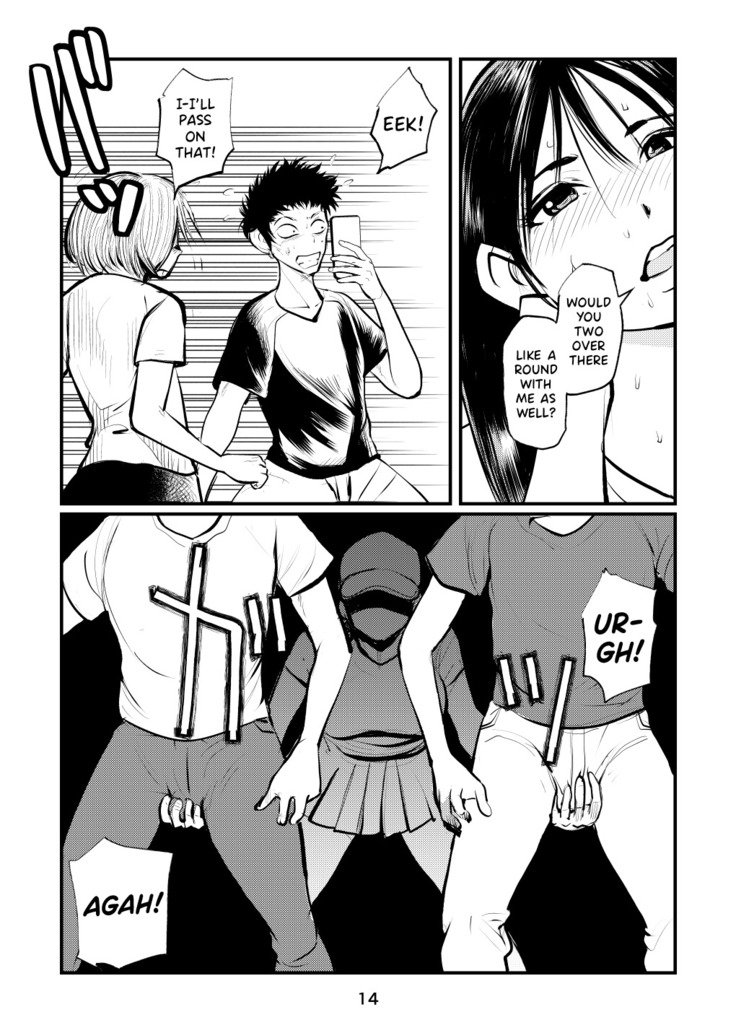 Inran Joshi Ga Modaenagara Kintama Ijimetemita