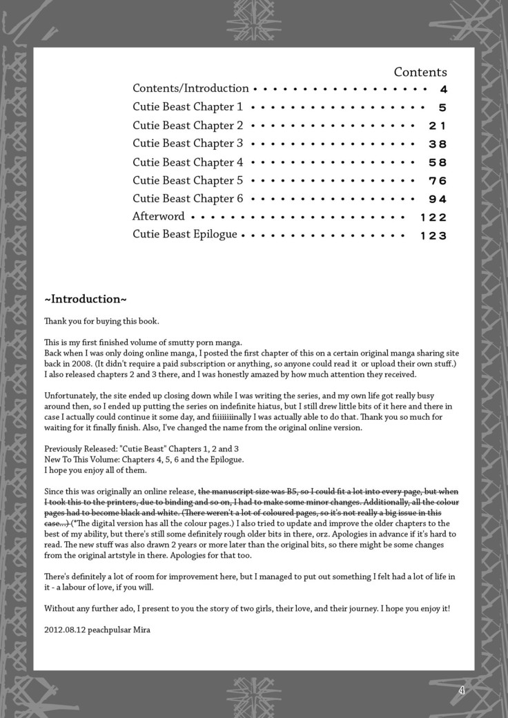 Cutie Beast Complete Edition Ch. 1 & 2