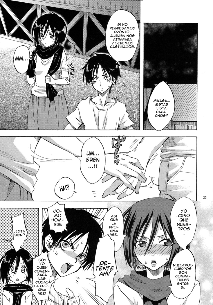 Eren to Kozukuri Jissen!  Baby-Making Practice with Eren