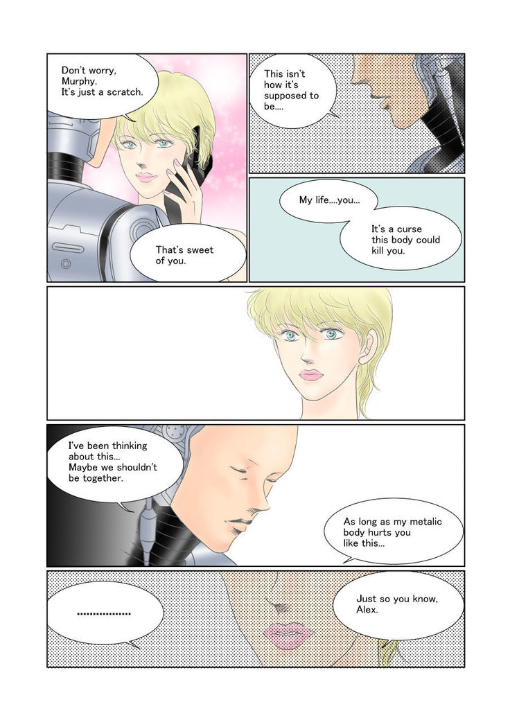 Robokoppu 7P Manga My Metal Lover Eigo-ban