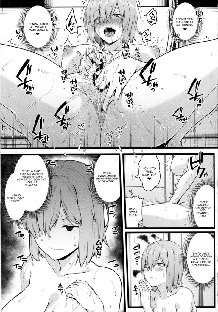 Zenra Roshutsu Haikai Onanie ni Dohamari Shita Hentai Kouhai Mash Kyrielight