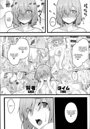 Zenra Roshutsu Haikai Onanie ni Dohamari Shita Hentai Kouhai Mash Kyrielight Page #18