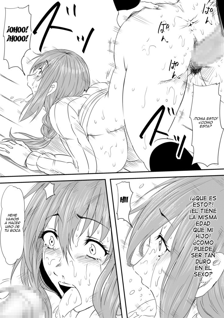Hahaoya Ryoujoku ~Musuko no Doukyuusei ni Okasare Haha wa Mesudorei e to Otosaremashita~