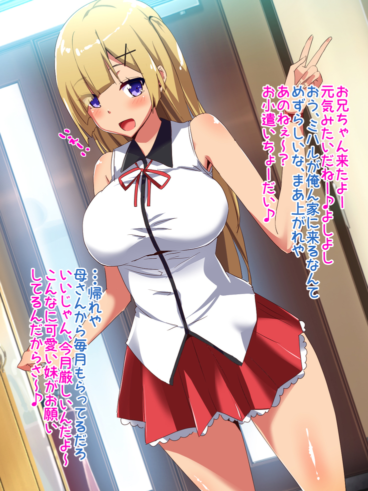 Namaiki Imouto to Tanoshii Tanoshii Enkou Seikatsu
