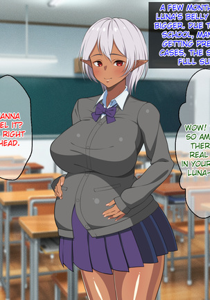 Ryuugakusei wa Kasshoku Bakunyuu Dark Elf! | The Transfer Student Is a Brown-Skinned Dark Elf with Huge Tits! Page #165