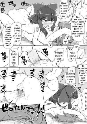 Youkai Rape! Hakurei no Gokuaku Miko | Youkai Rape! Henious Miko of Hakurei - Page 4