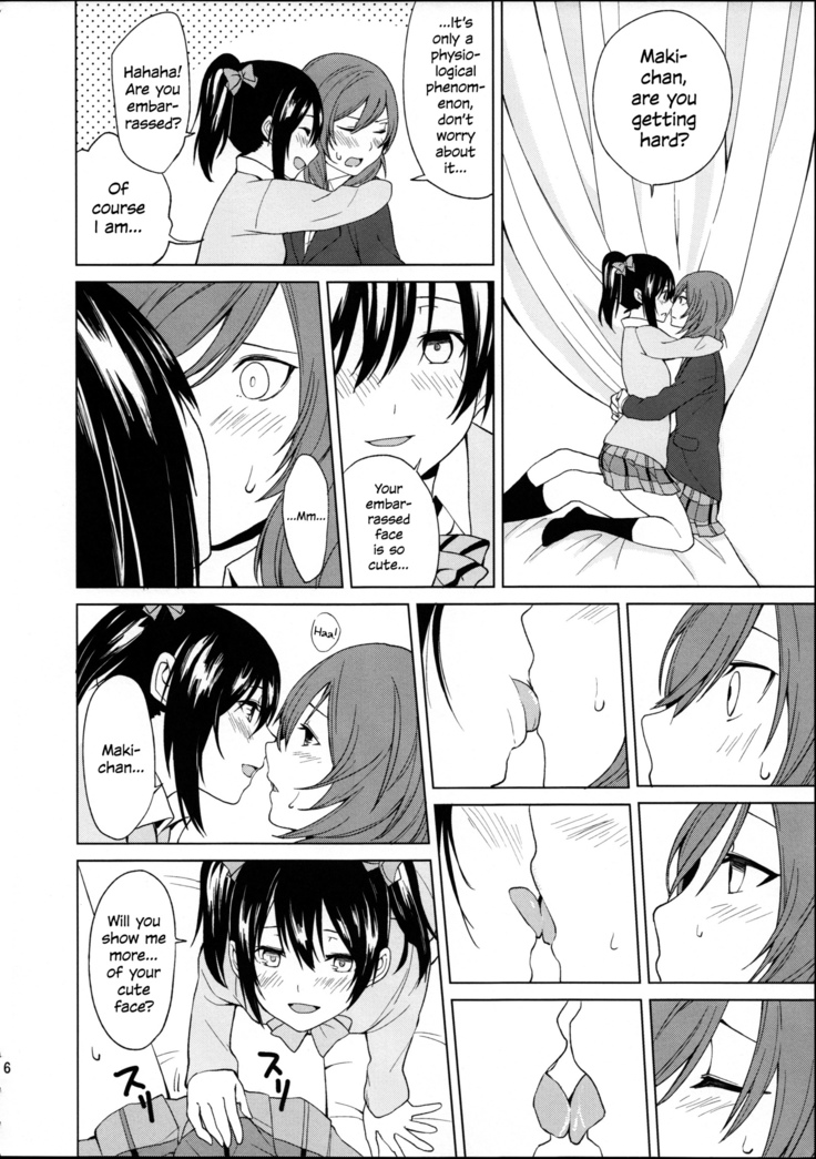 Nico-chan to Haeteru Maki-chan ga Ecchi na Koto Suru dake no Hon | A Book Where Nico-chan and Maki-chan With a Dick Do Sexy Things and Nothing Else