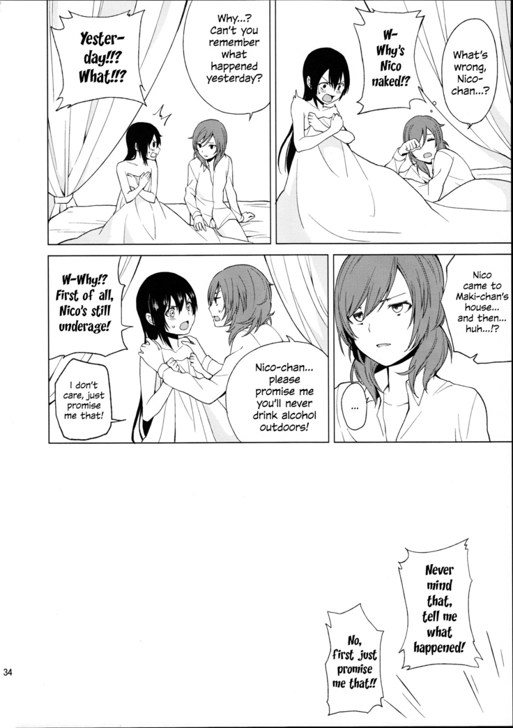 Nico-chan to Haeteru Maki-chan ga Ecchi na Koto Suru dake no Hon | A Book Where Nico-chan and Maki-chan With a Dick Do Sexy Things and Nothing Else