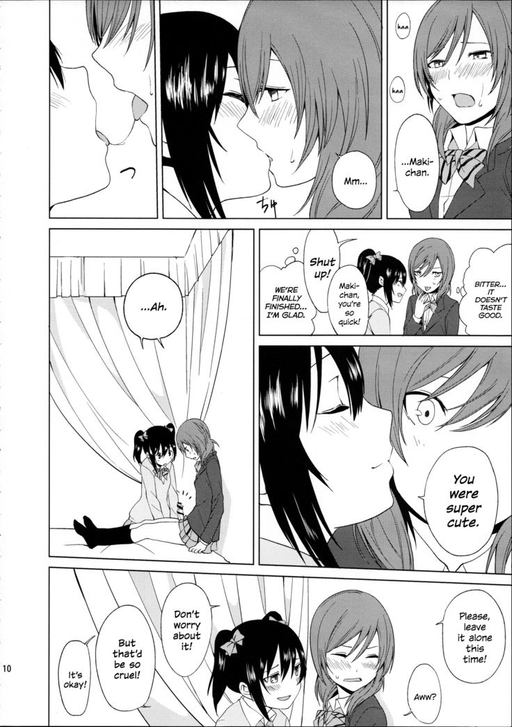 Nico-chan to Haeteru Maki-chan ga Ecchi na Koto Suru dake no Hon | A Book Where Nico-chan and Maki-chan With a Dick Do Sexy Things and Nothing Else