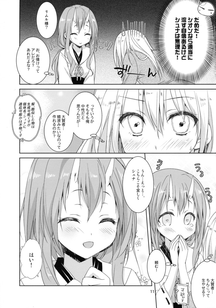 Shiyuna wa Rimuru-sama no Kodomo ga Hoshi no desu!
