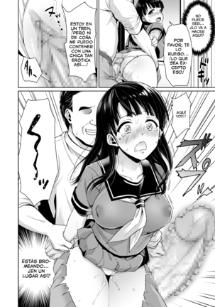 Iya da to Ienai Jimikei Shoujo to Chikan Densha - Page 14