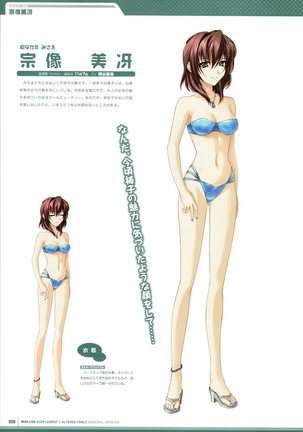 Muv-Luv Supplement & Altered Fable Memorial Art Book - Page 60