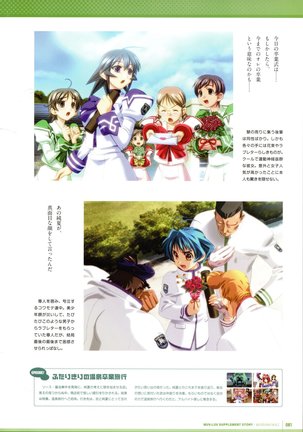 Muv-Luv Supplement & Altered Fable Memorial Art Book Page #83