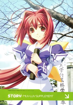 Muv-Luv Supplement & Altered Fable Memorial Art Book Page #79