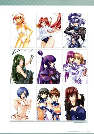 Muv-Luv Supplement & Altered Fable Memorial Art Book Page #159