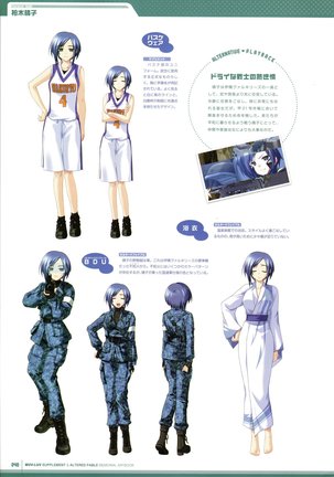 Muv-Luv Supplement & Altered Fable Memorial Art Book Page #42