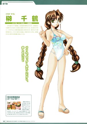 Muv-Luv Supplement & Altered Fable Memorial Art Book Page #24