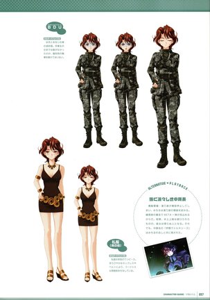 Muv-Luv Supplement & Altered Fable Memorial Art Book Page #59