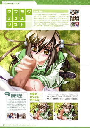 Muv-Luv Supplement & Altered Fable Memorial Art Book Page #86