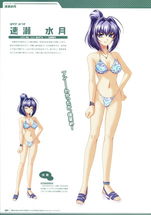 Muv-Luv Supplement & Altered Fable Memorial Art Book Page #56